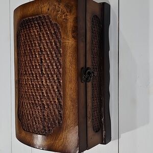 Brown Wooden Decorative Box